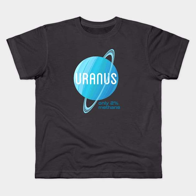 Uranus too Kids T-Shirt by stevethomasart